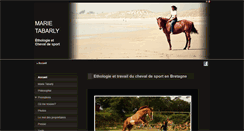 Desktop Screenshot of marietabarly.com